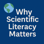 An image with text "Why Scientific Literacy Matters"