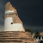 Dharahara after the 2015 Earthquake in Nepal